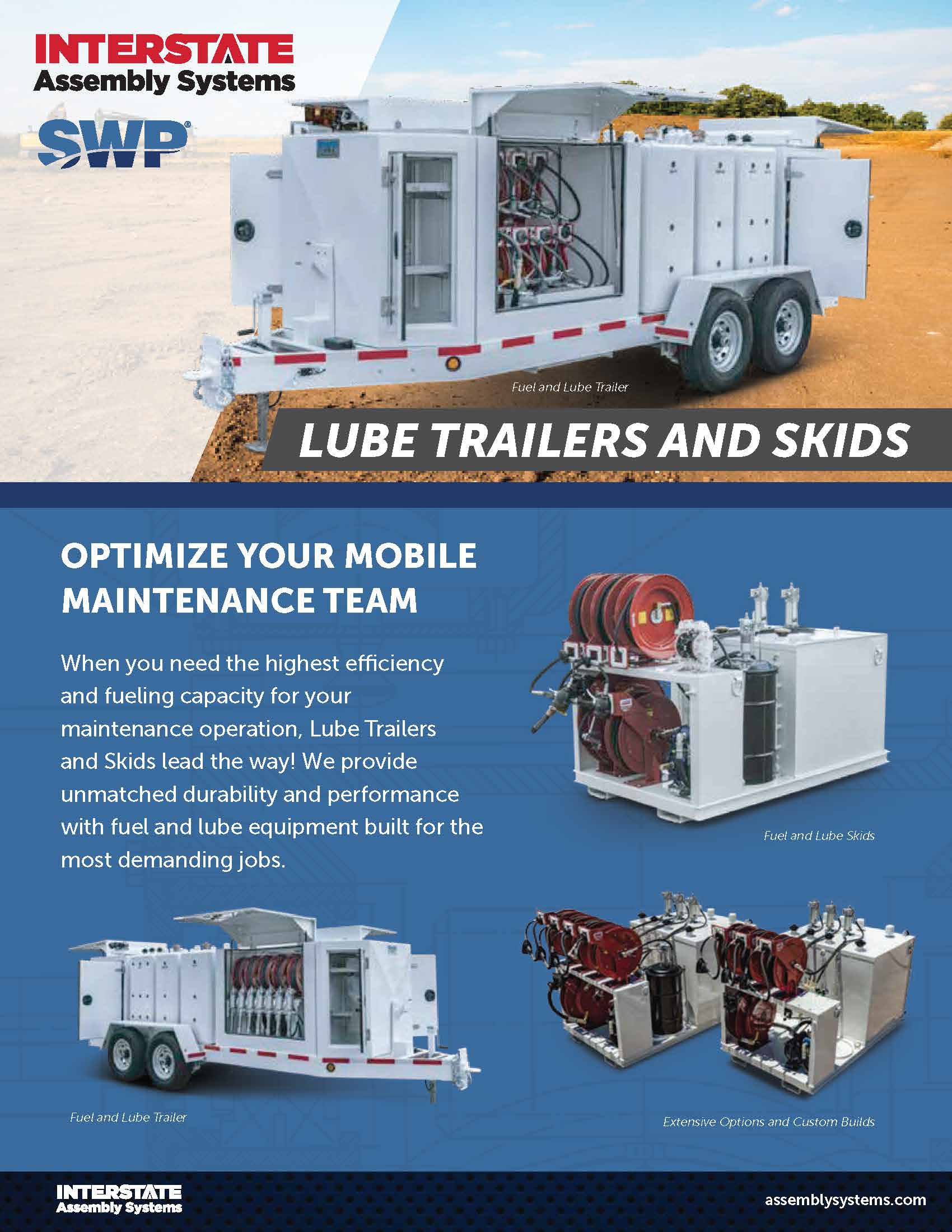 Fuel and Lube - Skids Trailers Brochure