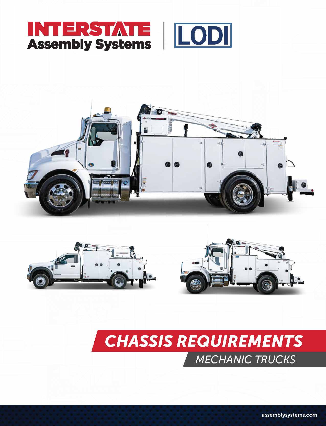 Mechanics Trucks - Chassis Requirements Brochure