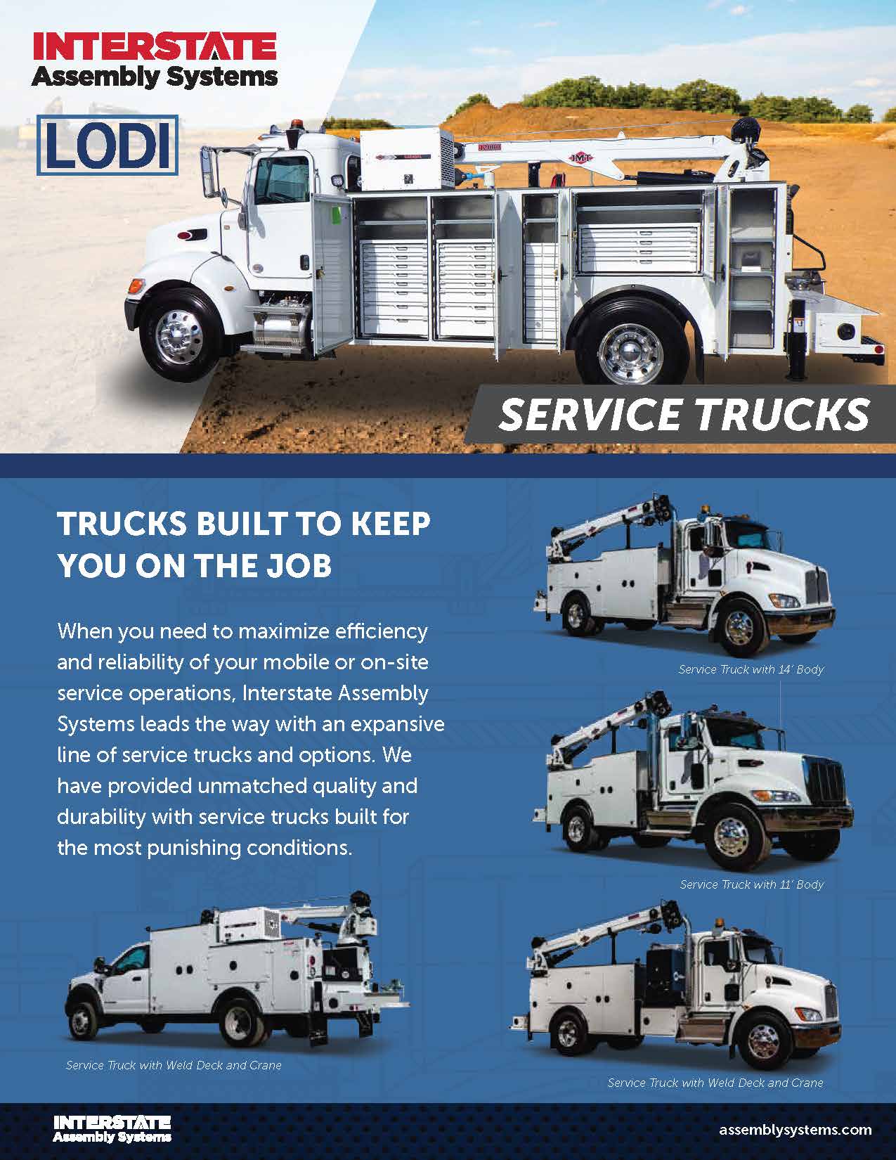 Service Trucks - Options Brochure